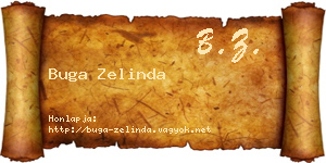 Buga Zelinda névjegykártya
